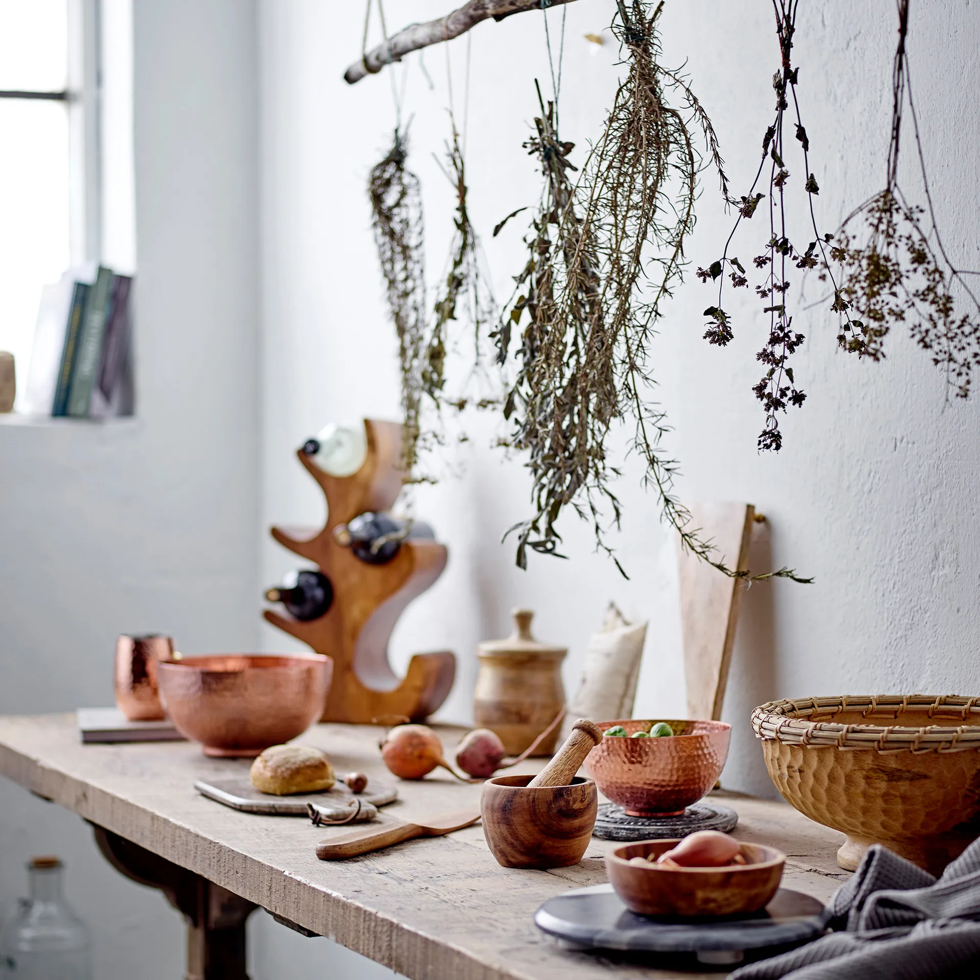 Fuente de servir Jai mármol, Ø25,5 cm Bloomingville