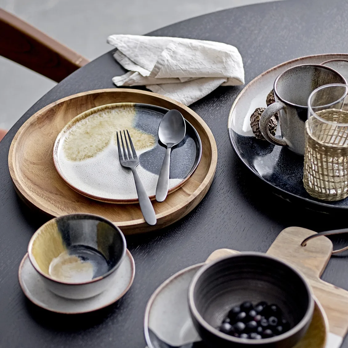 Fuente de servir Jules 35 cm, Multi Bloomingville