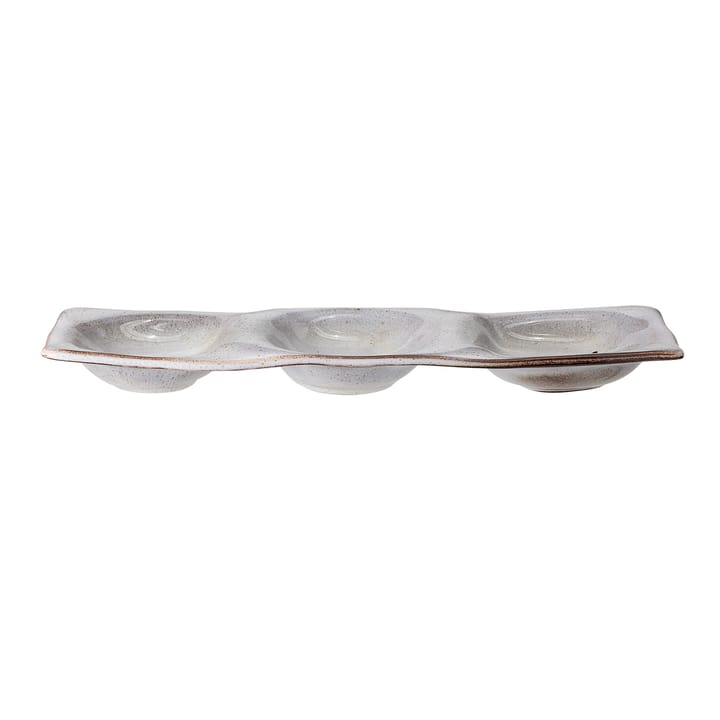 Fuente de servir Sandrine 13x36 cm - gris claro - Bloomingville