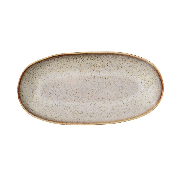 Fuente de servir Sandrine pequeña, gris claro Bloomingville