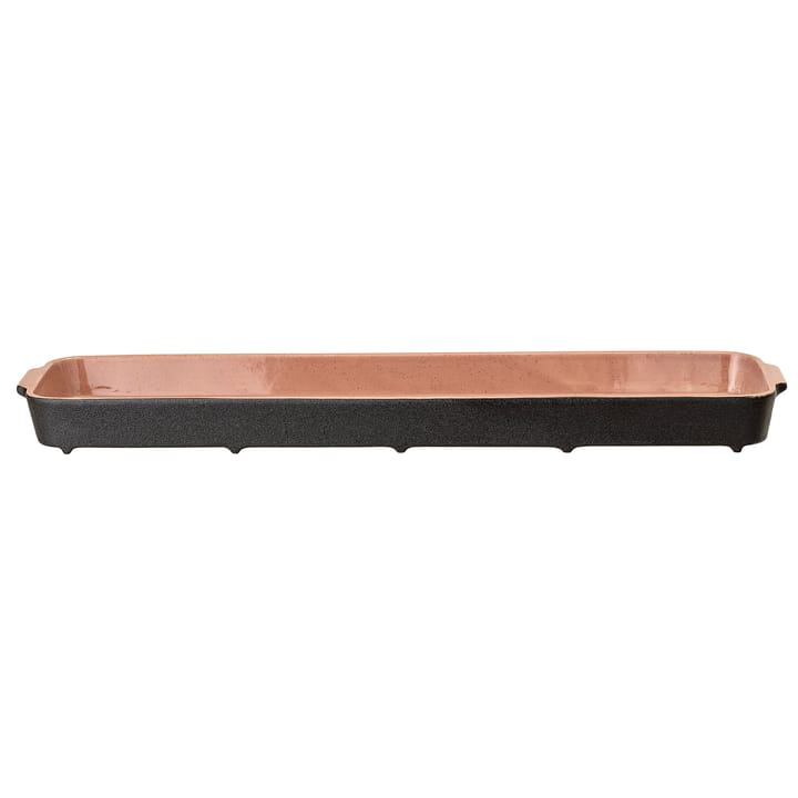 Fuente de servir Sienna, naranja-negro Bloomingville