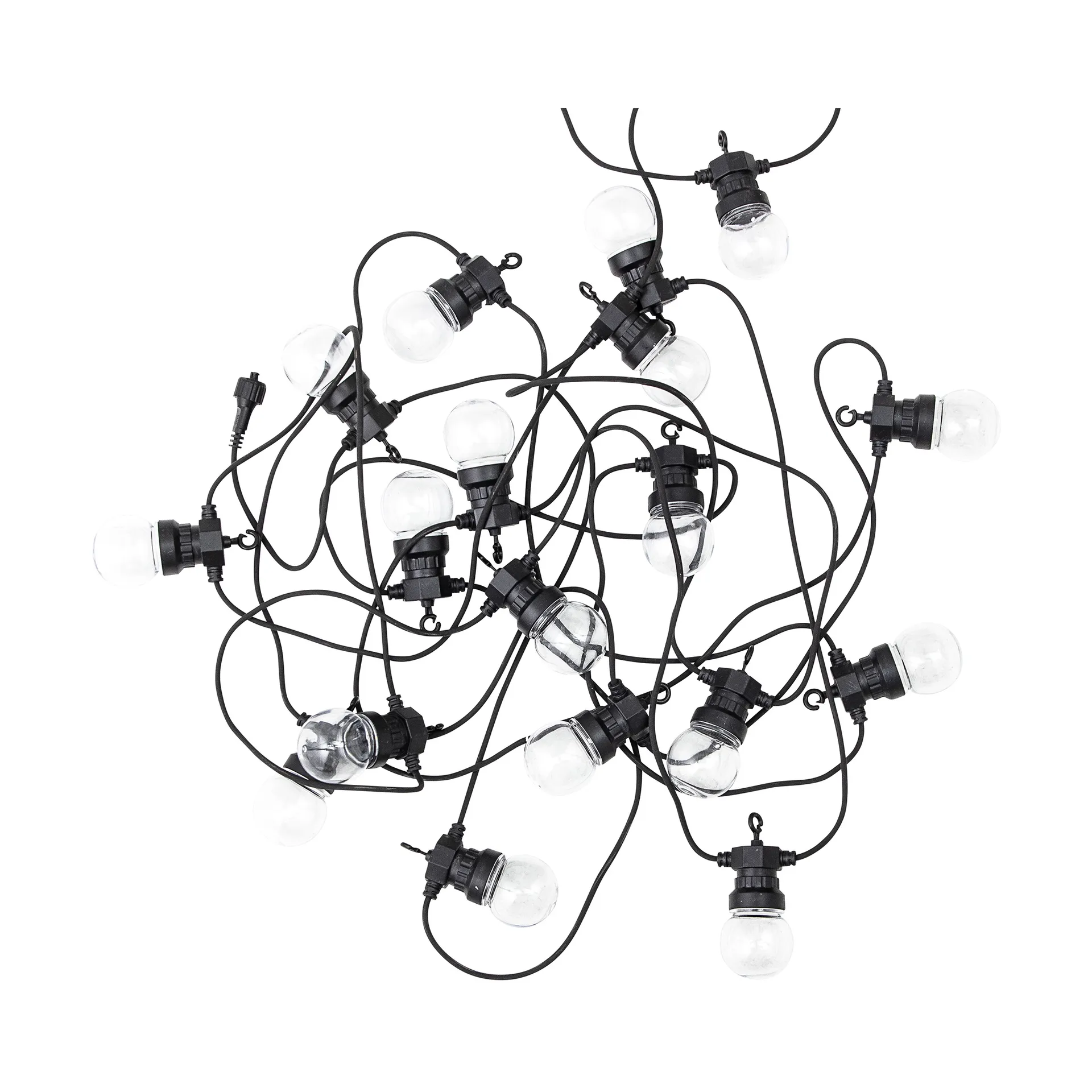 Guirnalda de luces Nero 10 m, Negro Bloomingville