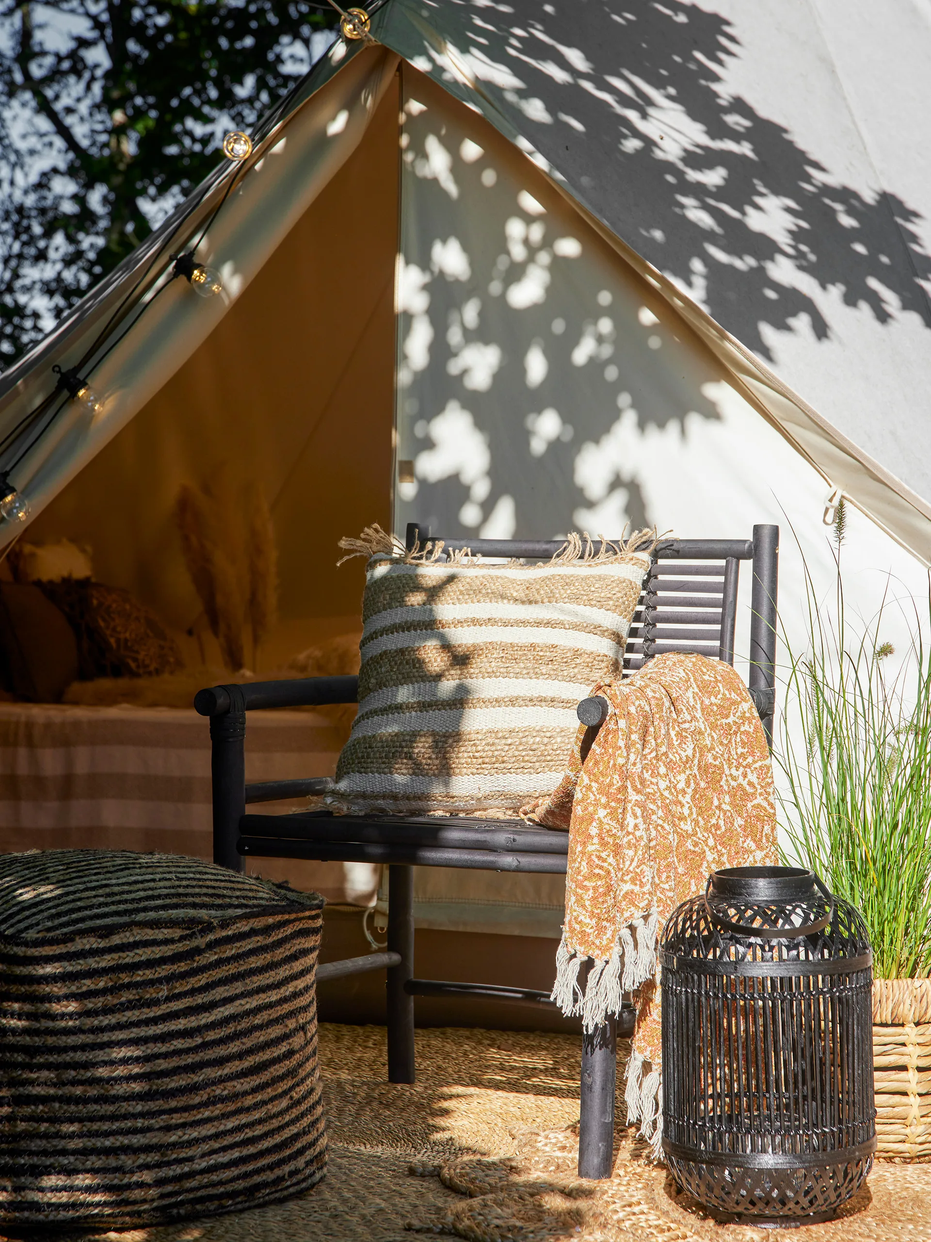 Guirnalda de luces Nero 10 m, Negro Bloomingville