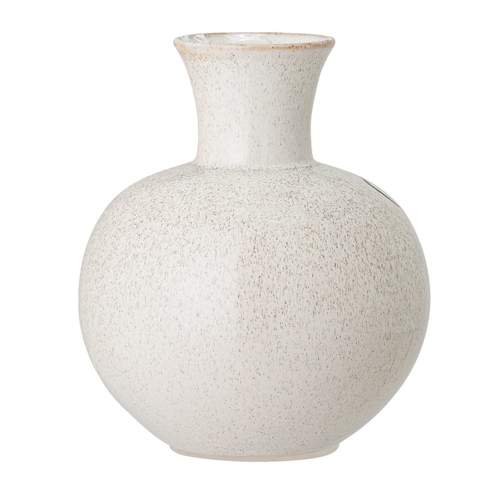 Jarrón Bloomingville pintado a mano 22,5 cm, blanco Bloomingville