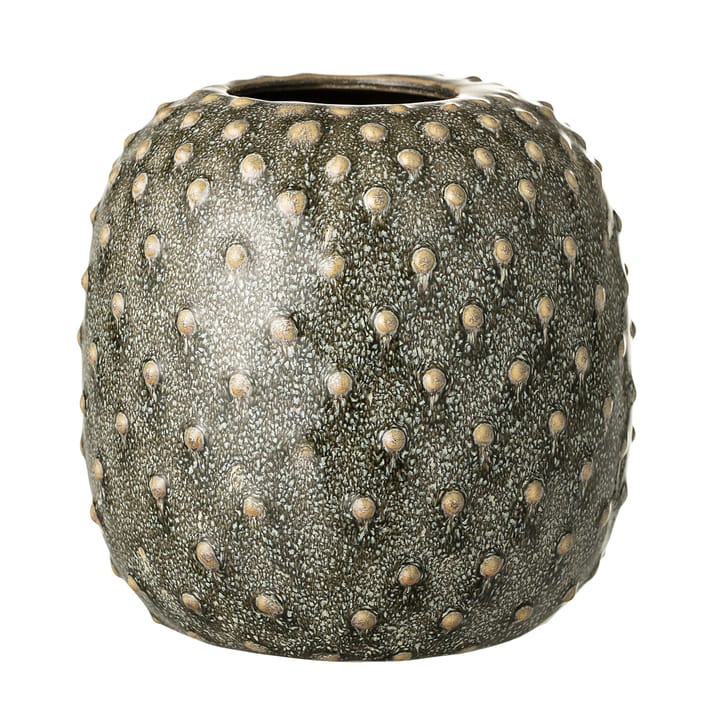 Jarrón con estructura Bloomingville gres - Ø 14 cm - Bloomingville