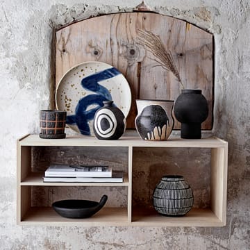 Jarrón Elveda 14,5 cm - negro - Bloomingville