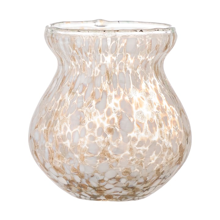 Jarrón Jazmine Ø8x8 cm, Gold-glass Bloomingville