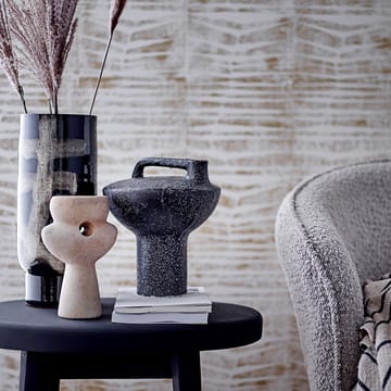 Jarrón Lori terracota 19,5 cm - negro - Bloomingville