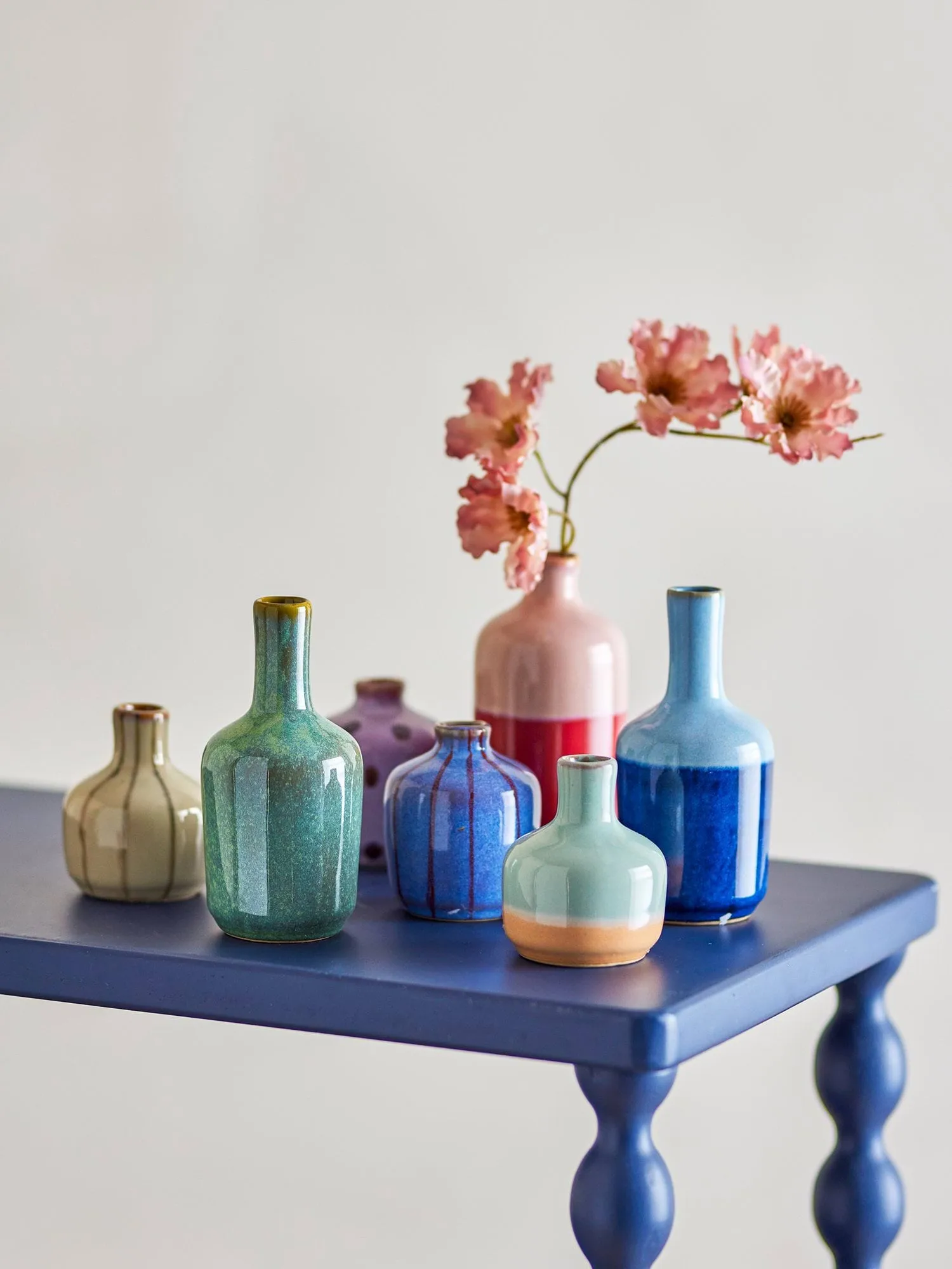 Jarrón Maien, Multi Stoneware, 7 piezas Bloomingville