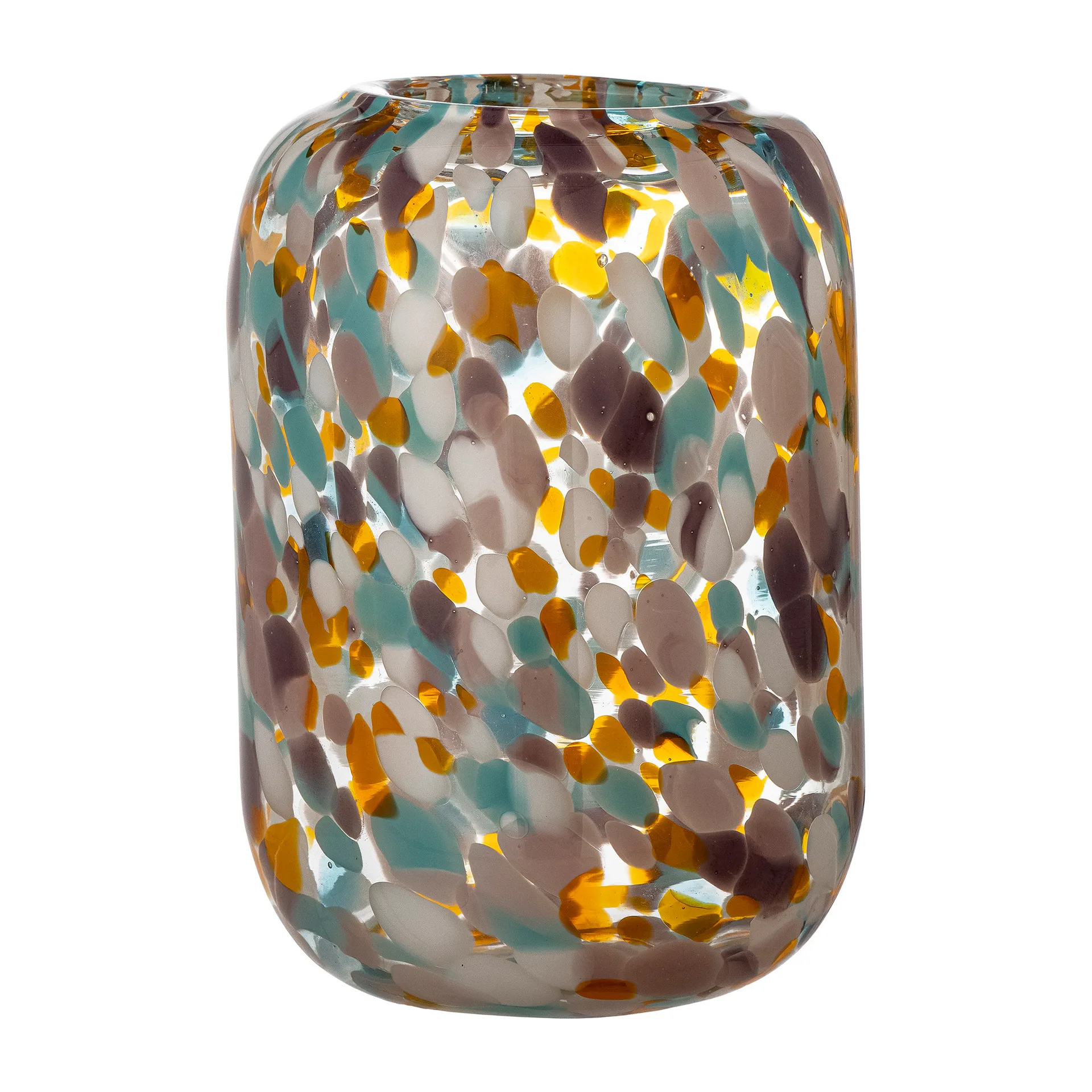 Jarrón Vidia 18 cm, Naranja Bloomingville