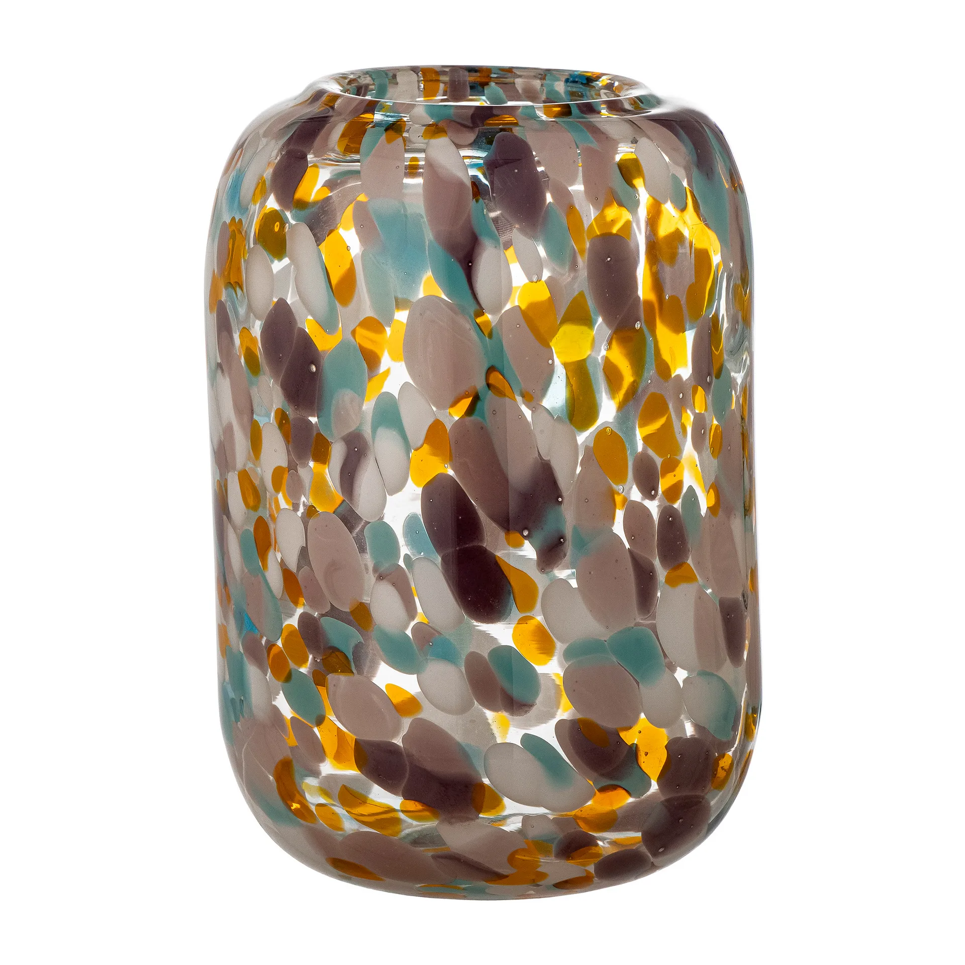 Jarrón Vidia 18 cm, Naranja Bloomingville