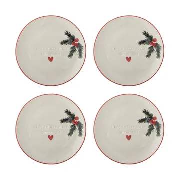 Jovida plato de postre - Nature, 4 piezas, Ø16 cm - Bloomingville