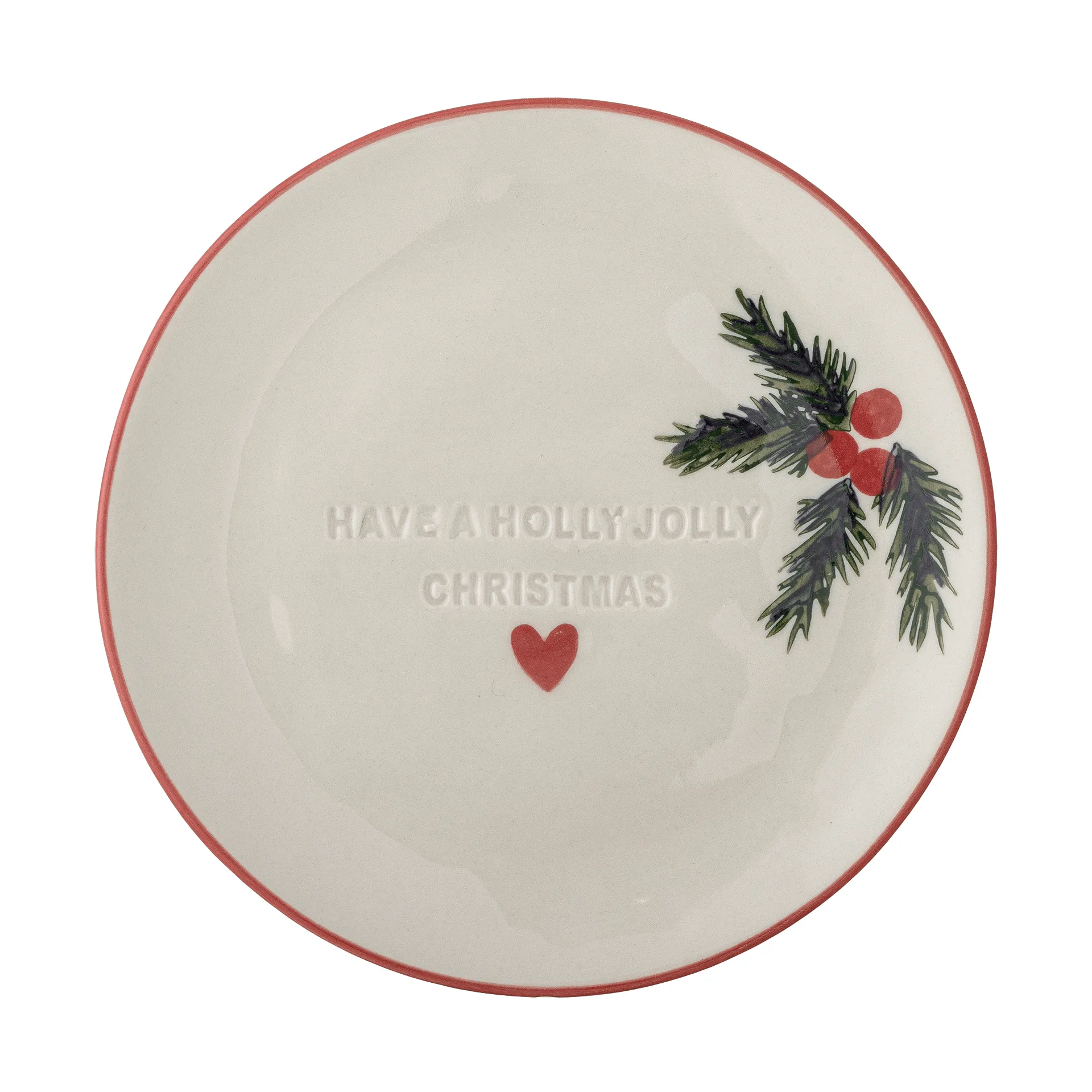 Jovida plato de postre, Nature, 4 piezas, Ø16 cm Bloomingville