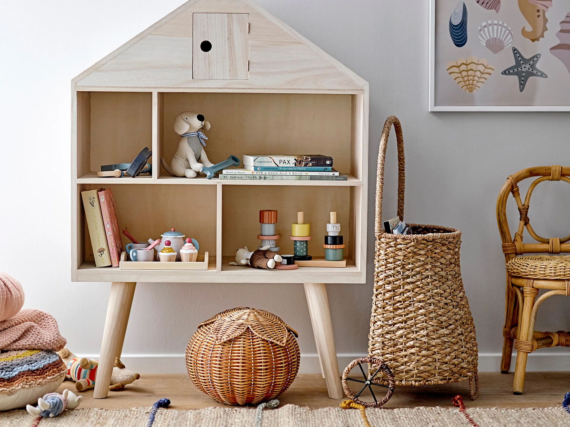 Juego de té de juguete Gentrim, Grey Bloomingville