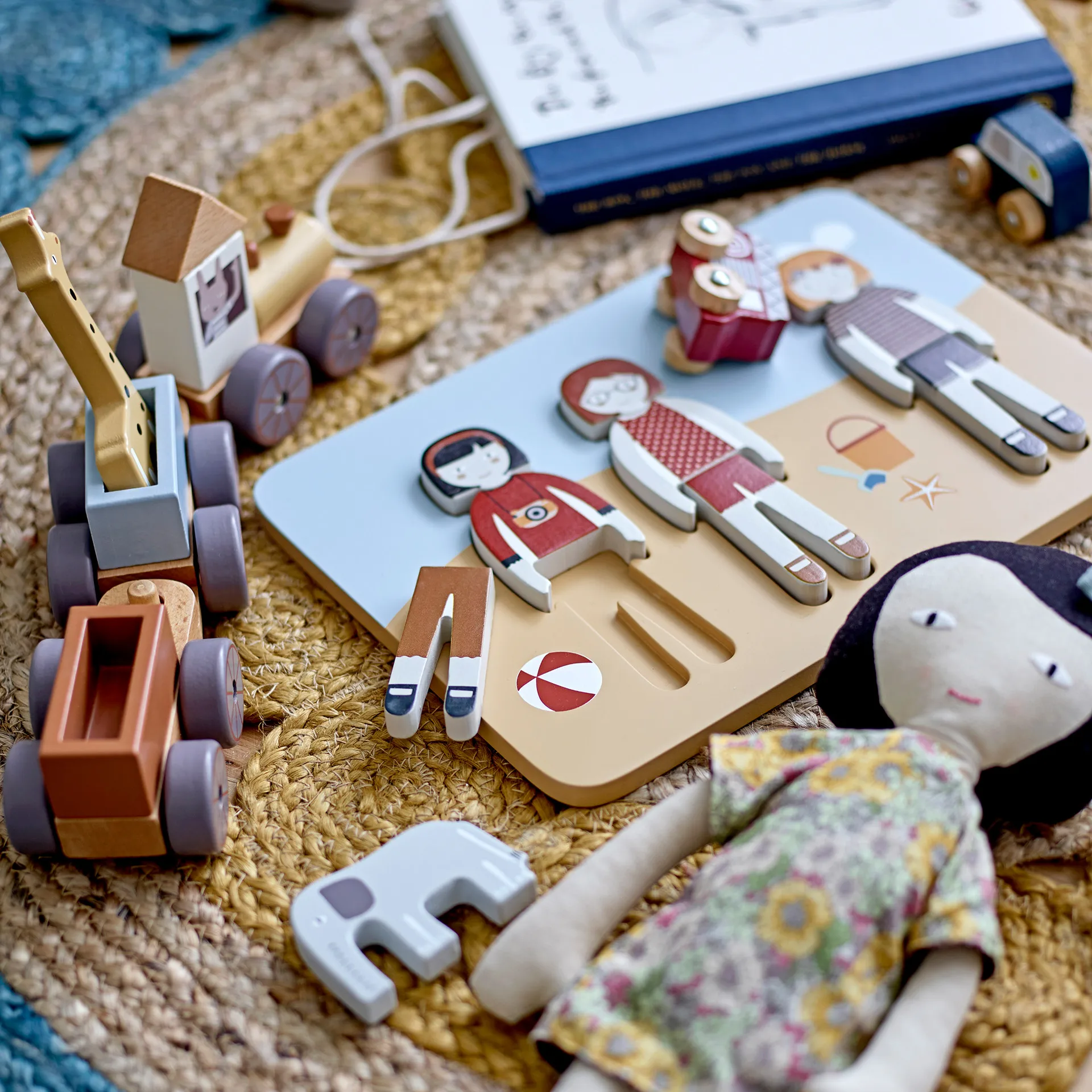 Juguete Coty tren, Multi Bloomingville