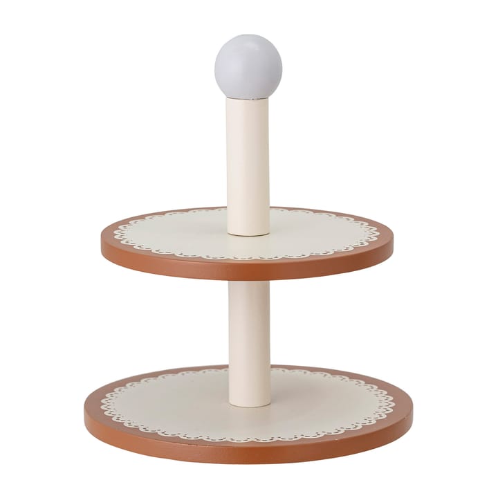 Juguete de madera Carlina plato de tarta 13 piezas, marrón Bloomingville