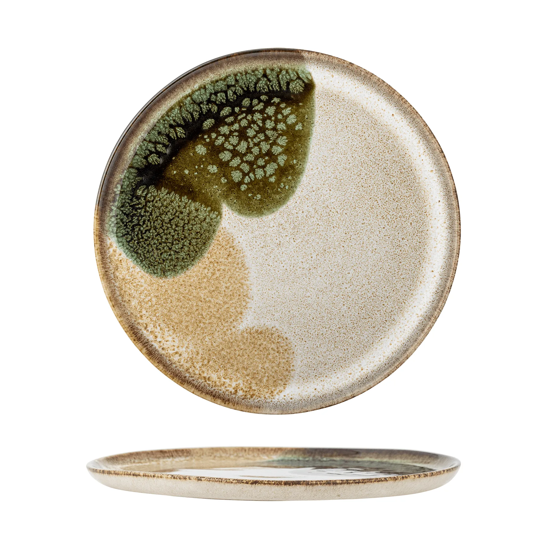 Jules plato, Green, Ø22 cm Bloomingville
