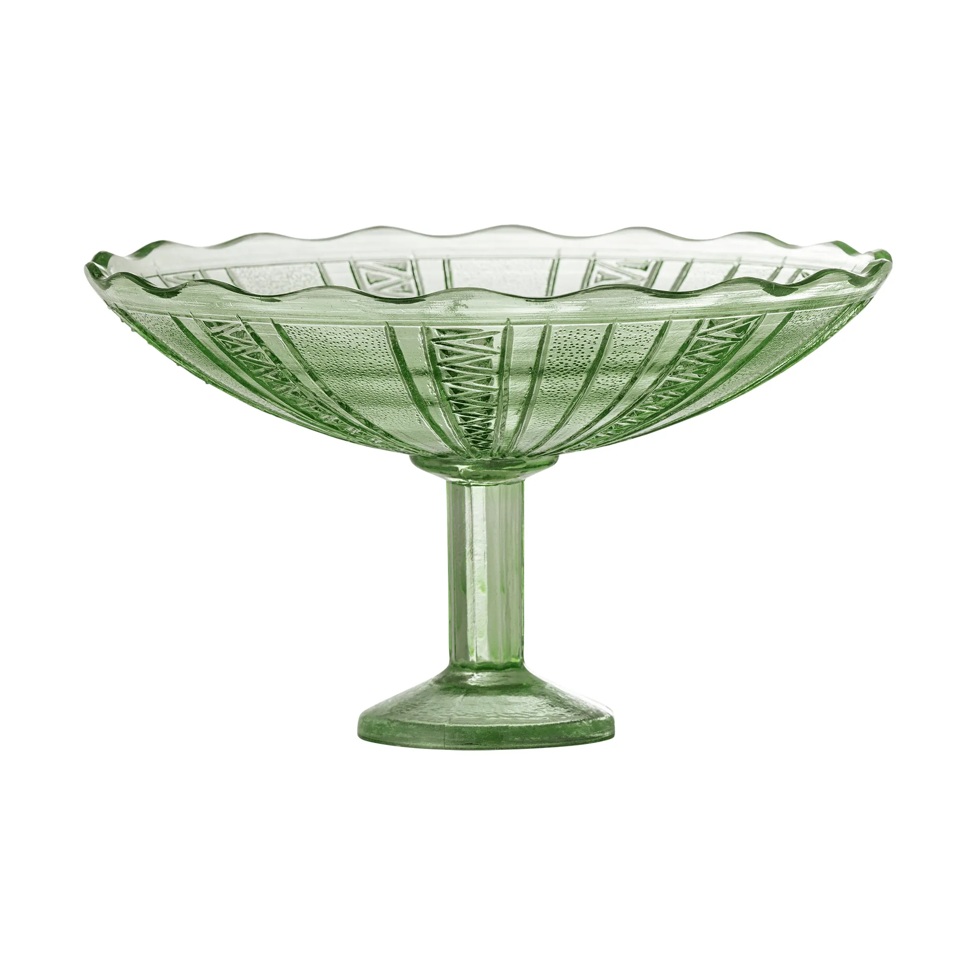 Kaddy pedestal cuenco, Verde, Ø23 cm Bloomingville