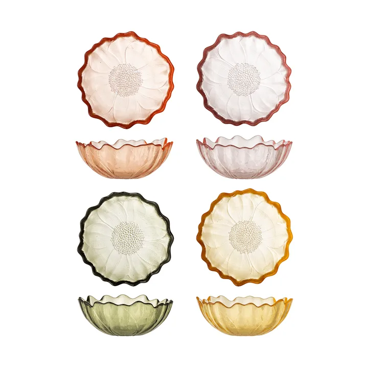 Kana cuenco - Multicolor, 4 piezas - Bloomingville