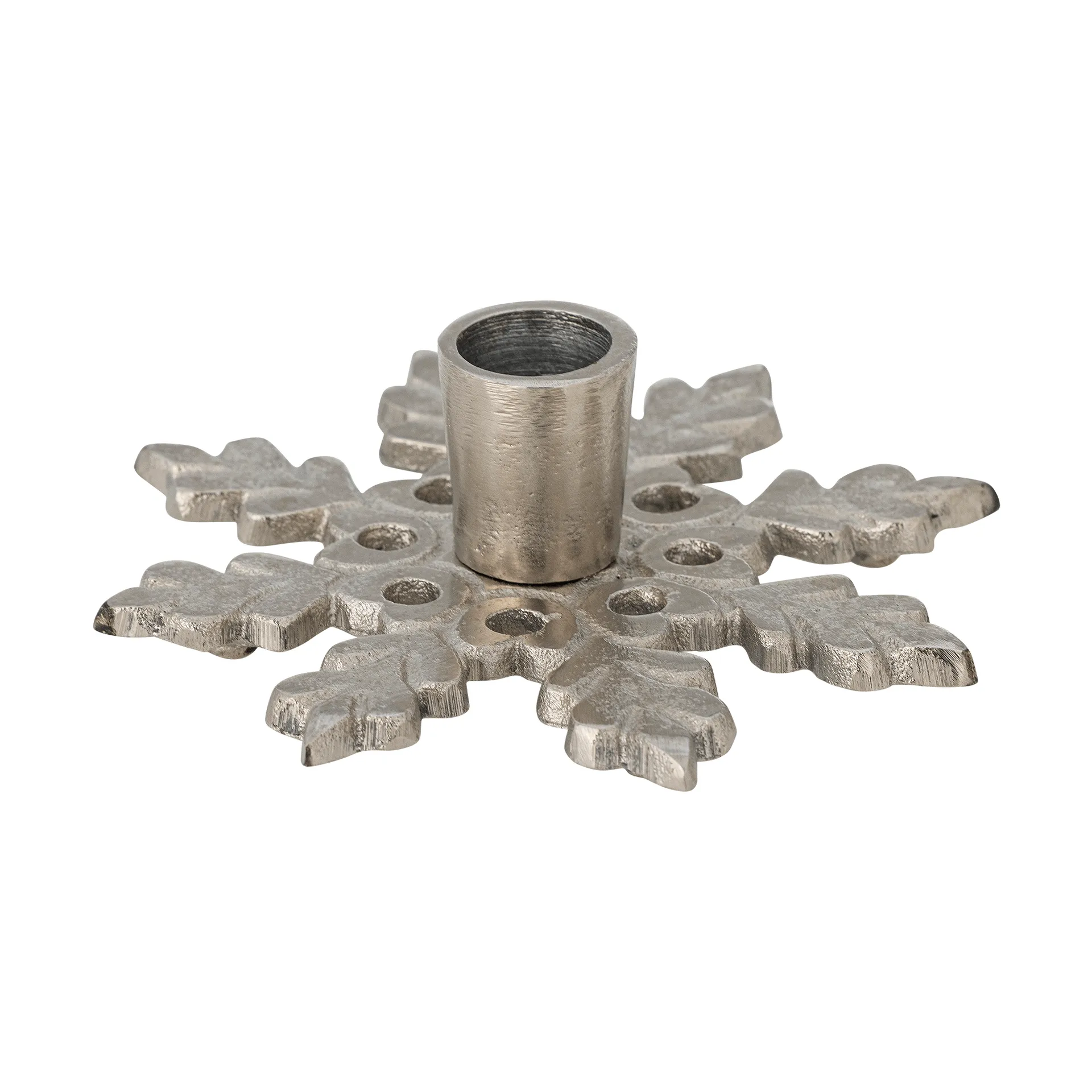 Kashi candelabro, Plata, Ø13,5 cm Bloomingville