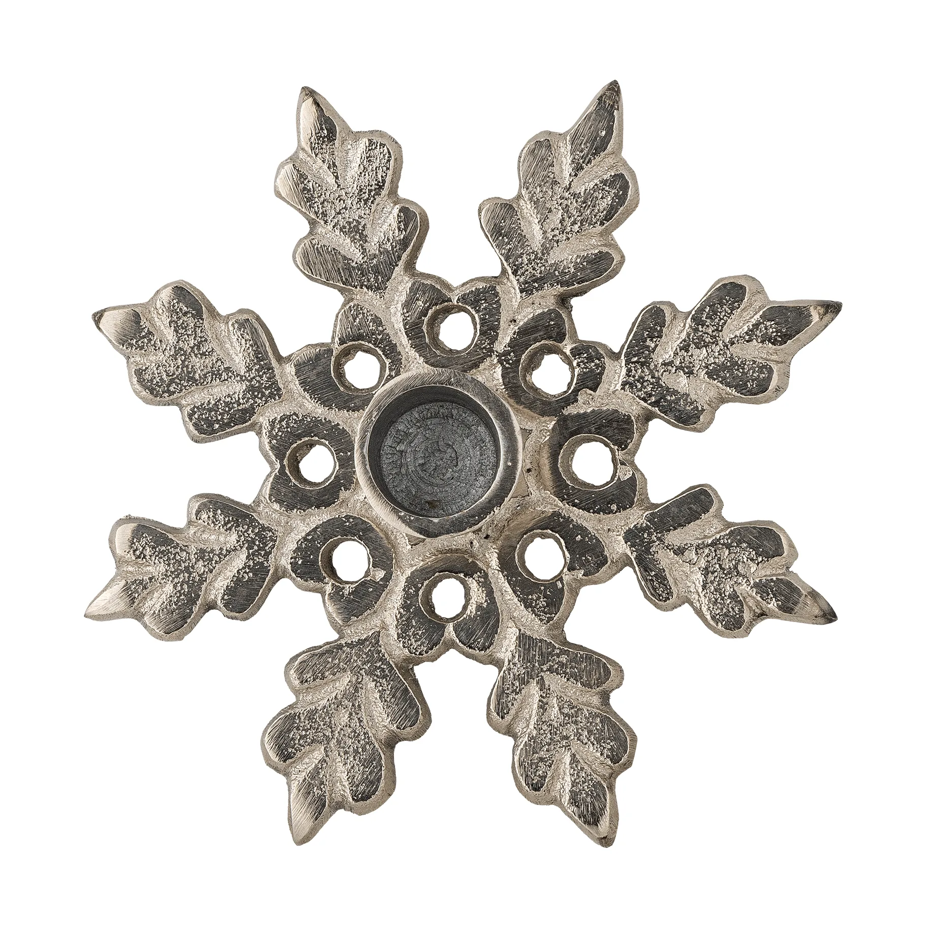 Kashi candelabro, Plata, Ø13,5 cm Bloomingville