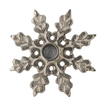 Kashi candelabro - Plata, Ø13,5 cm - Bloomingville