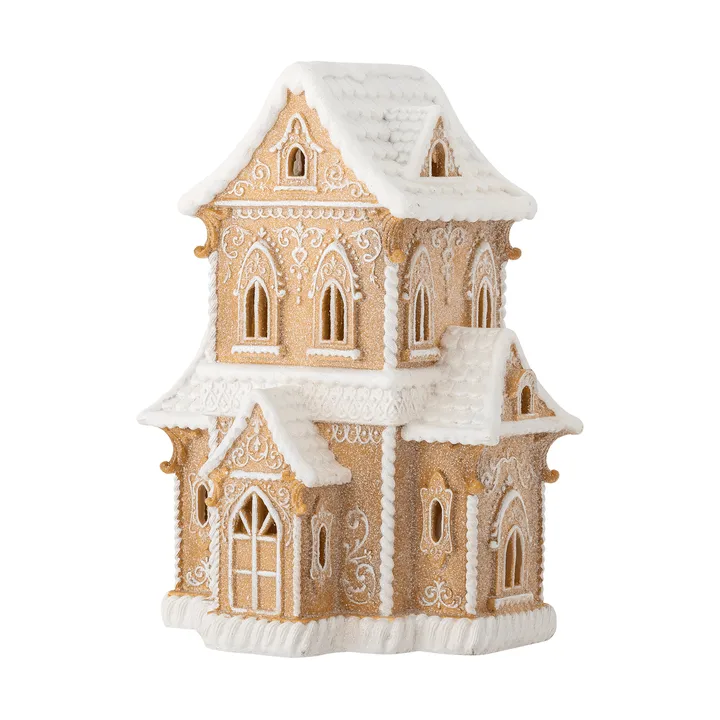 Kevin dekorationshus med ljus - Marrón, 37 cm - Bloomingville