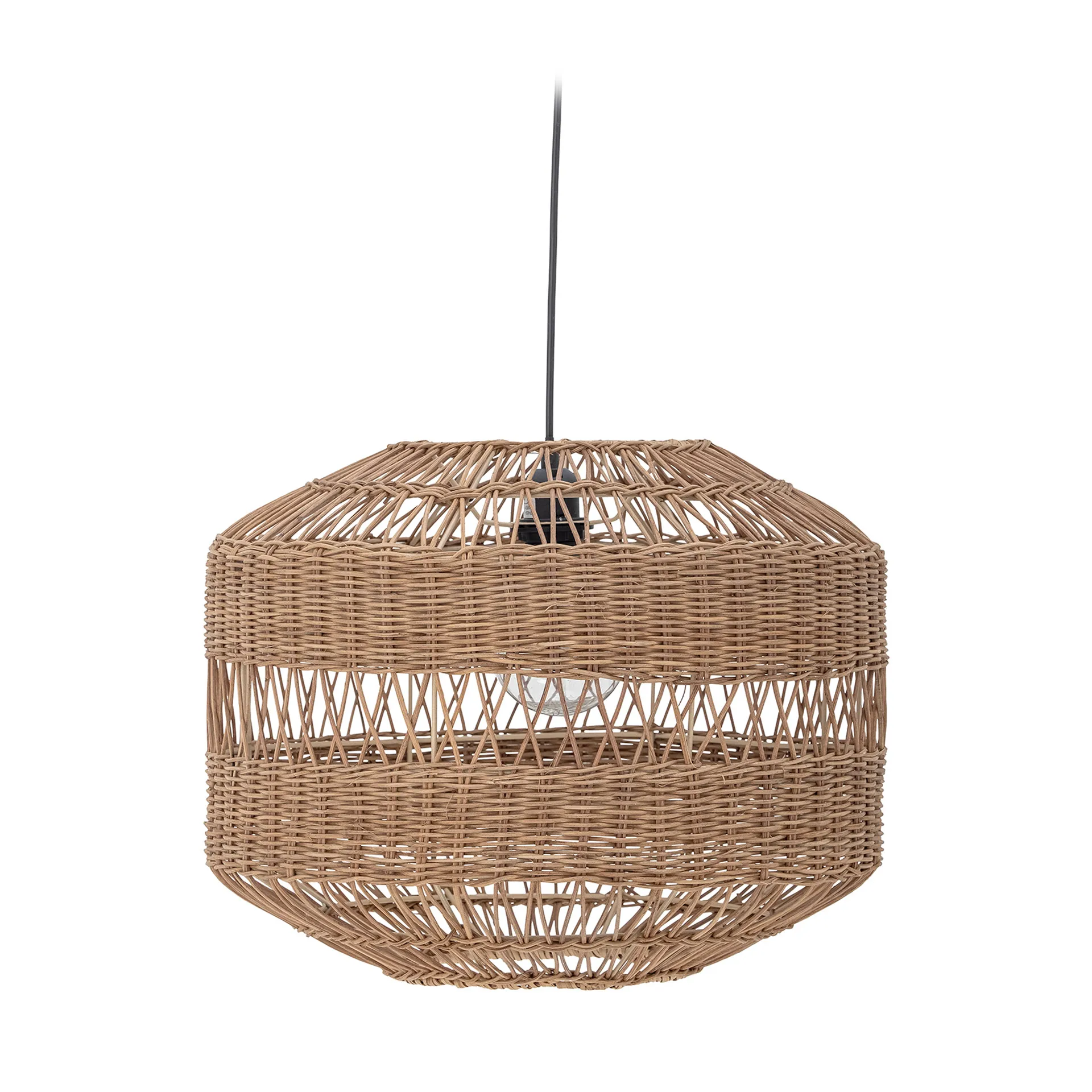 Lámpara colgante Ineza ratán Ø45 cm, Natural Bloomingville