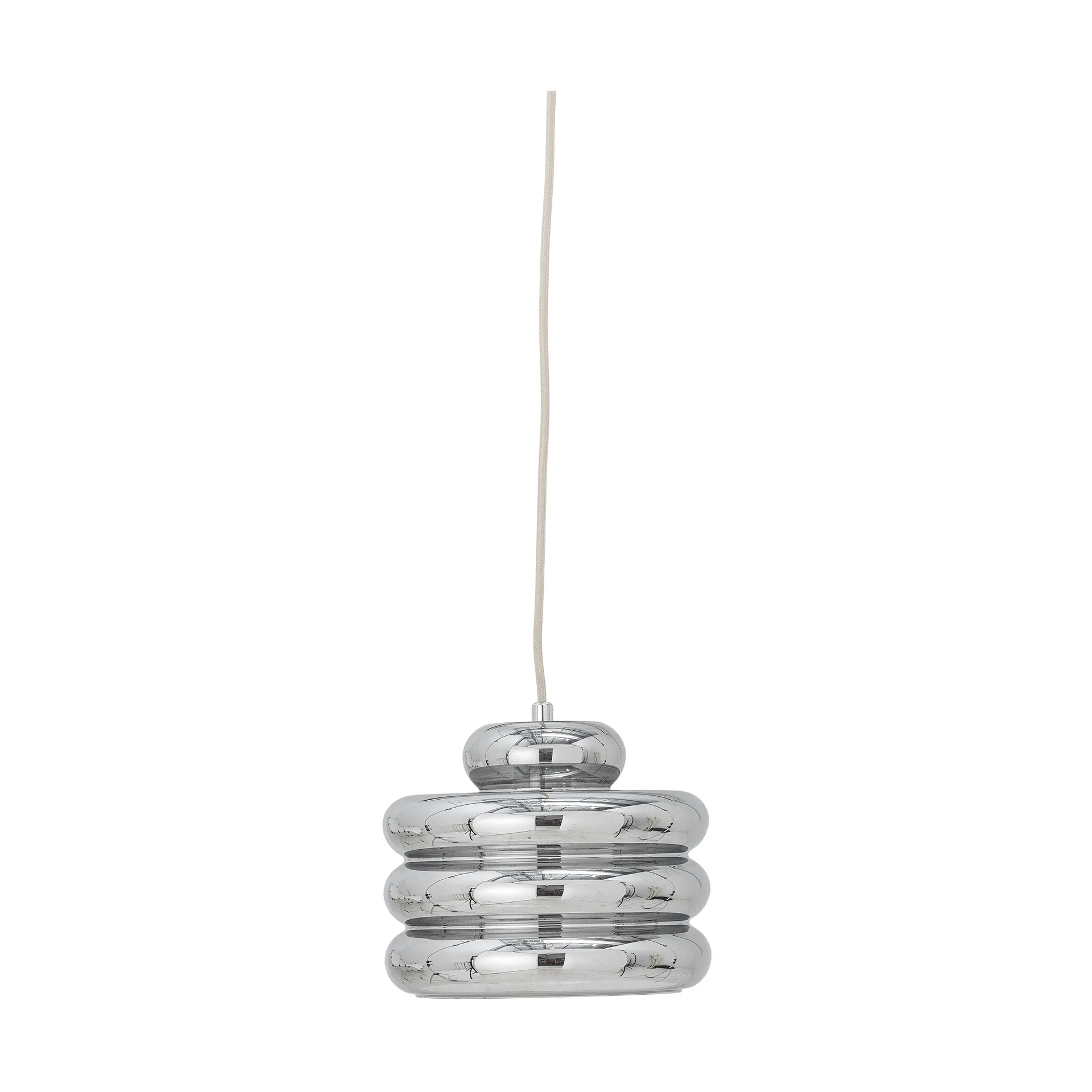 Lámpara colgante Spike Ø24 cm, Plata Bloomingville