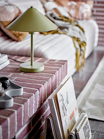 Lámpara de mesa Bakoni - Verde - Bloomingville