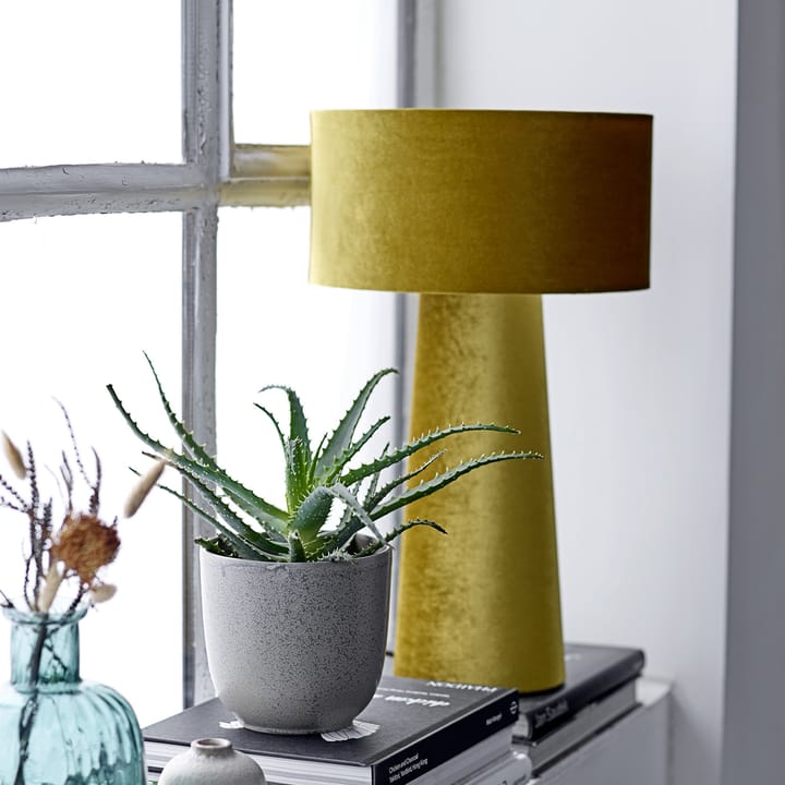 Lámpara de mesa Bloomingville poliéster, Amarillo Bloomingville