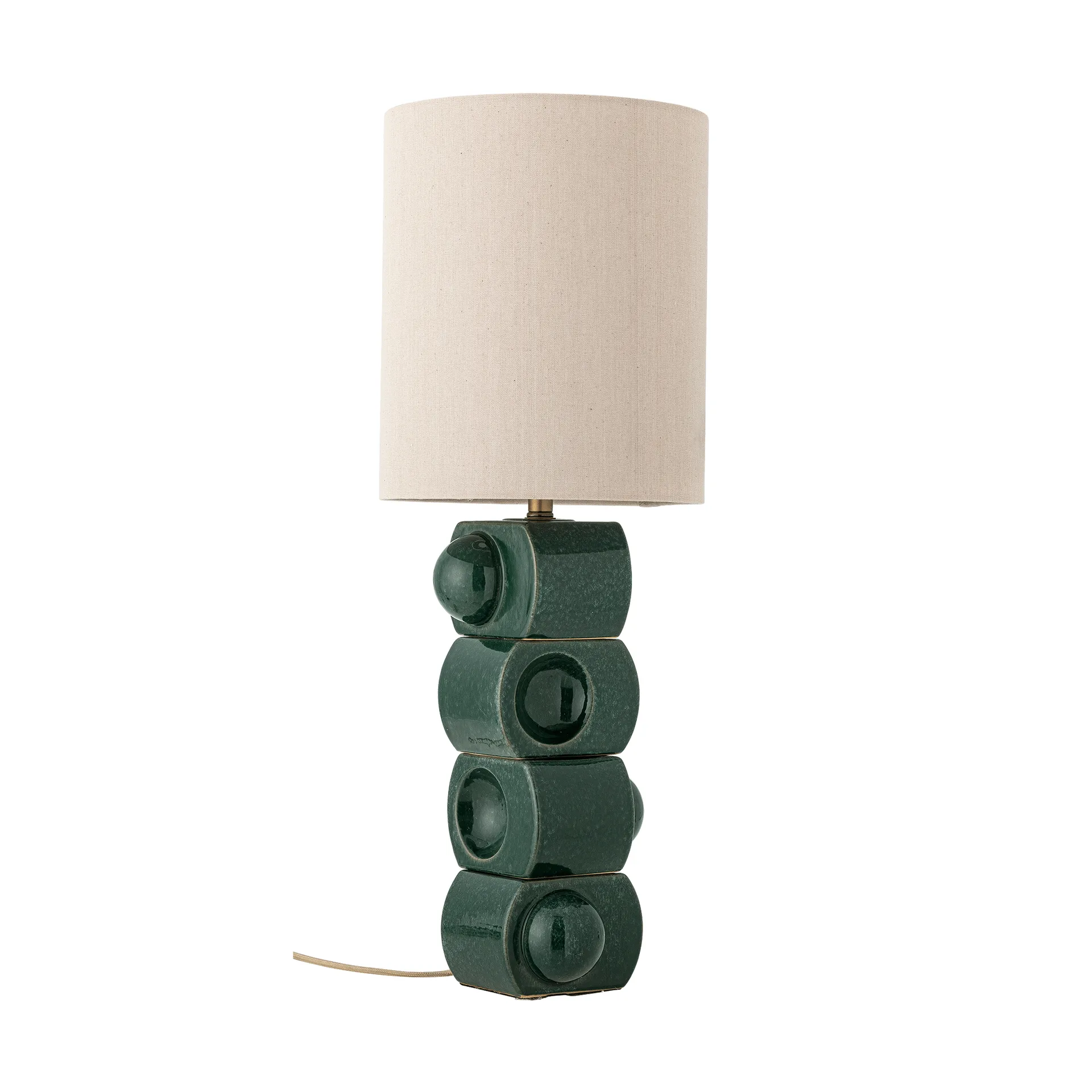 Lámpara de mesa Brady, Green, Ø25 cm Bloomingville