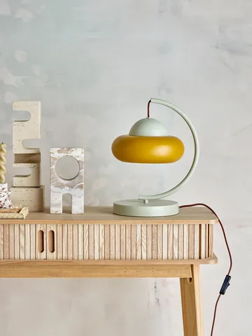 Lámpara de mesa Bubble 27×34,5 cm - Natural - Bloomingville