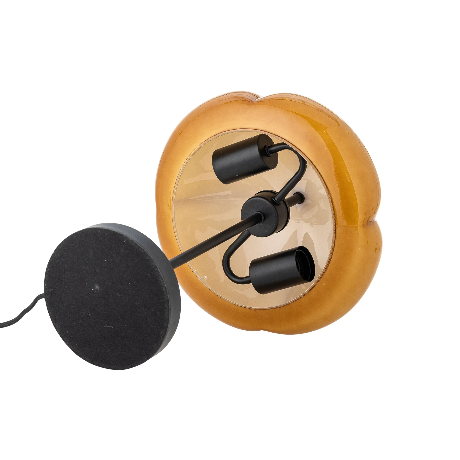 Lámpara de mesa Kinoko Ø30 cm, Amarillo Bloomingville