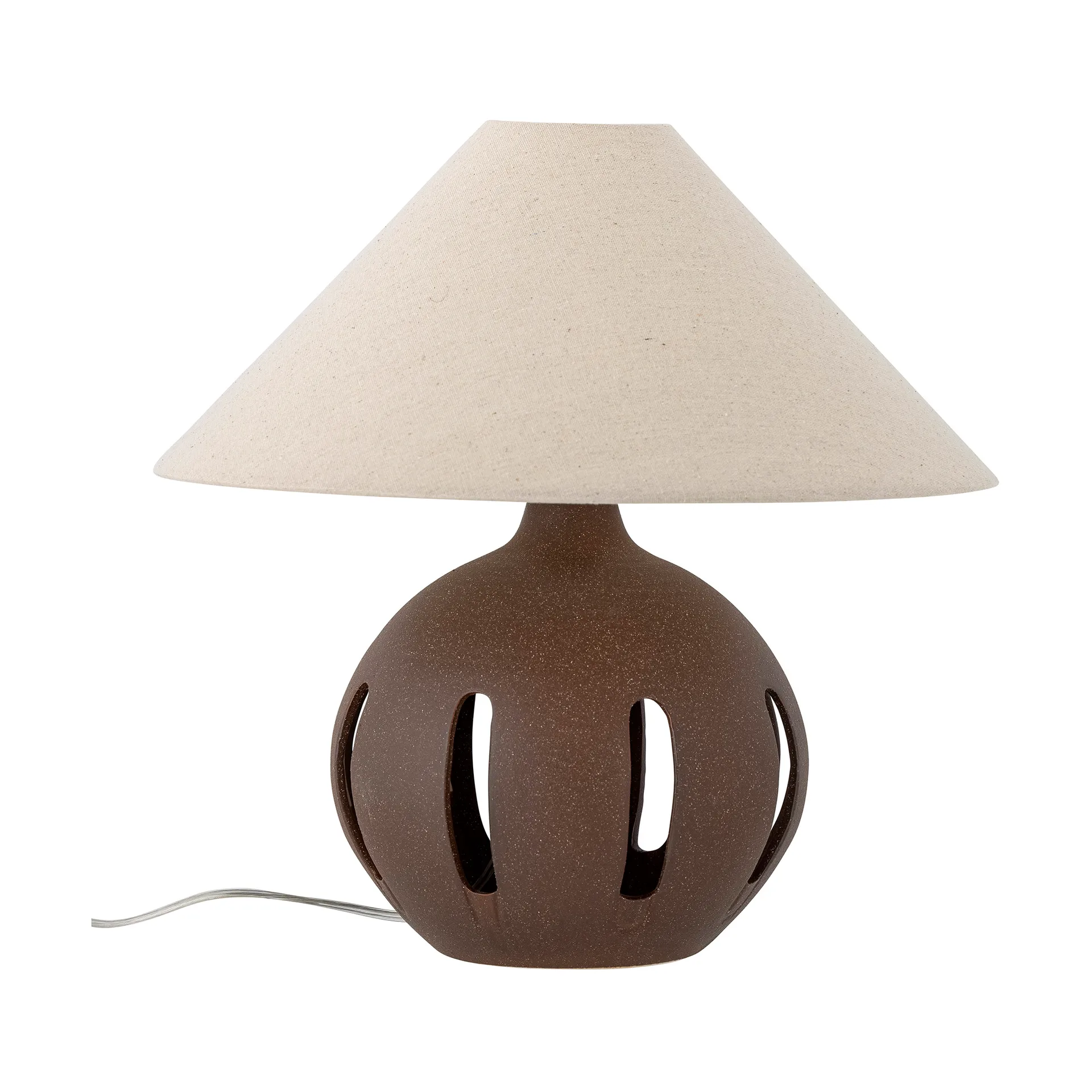 Lámpara de mesa Liana Ø40,5x40,5 cm, Brown Bloomingville