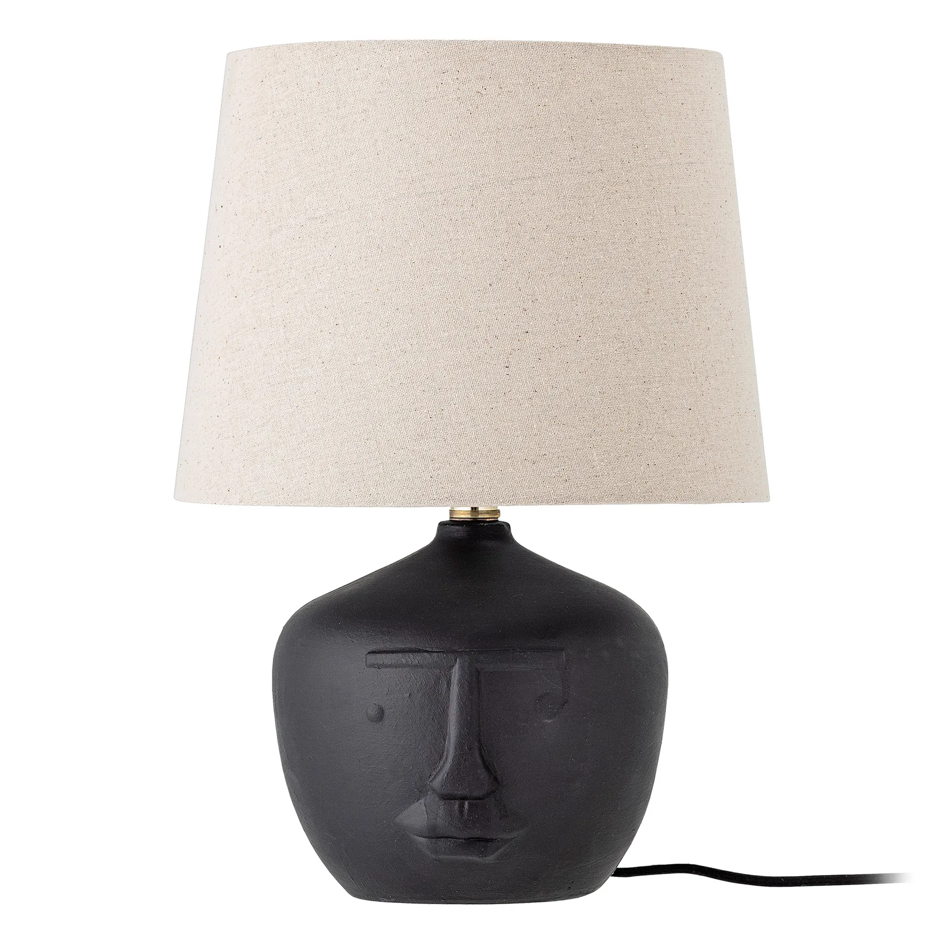 Lámpara de mesa Matheo 43 cm, negro Bloomingville