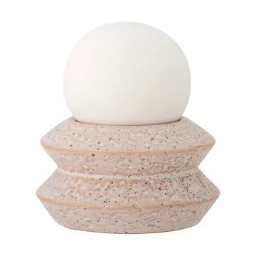 Lámpara de mesa portátil Capella Ø10x11 cm - White double - Bloomingville