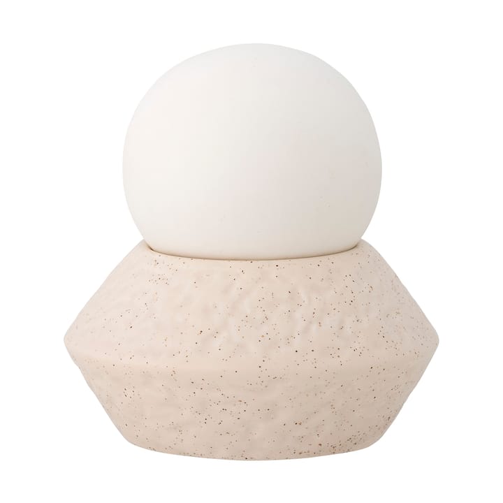 Lámpara de mesa portátil Capella Ø10x11 cm, White single Bloomingville