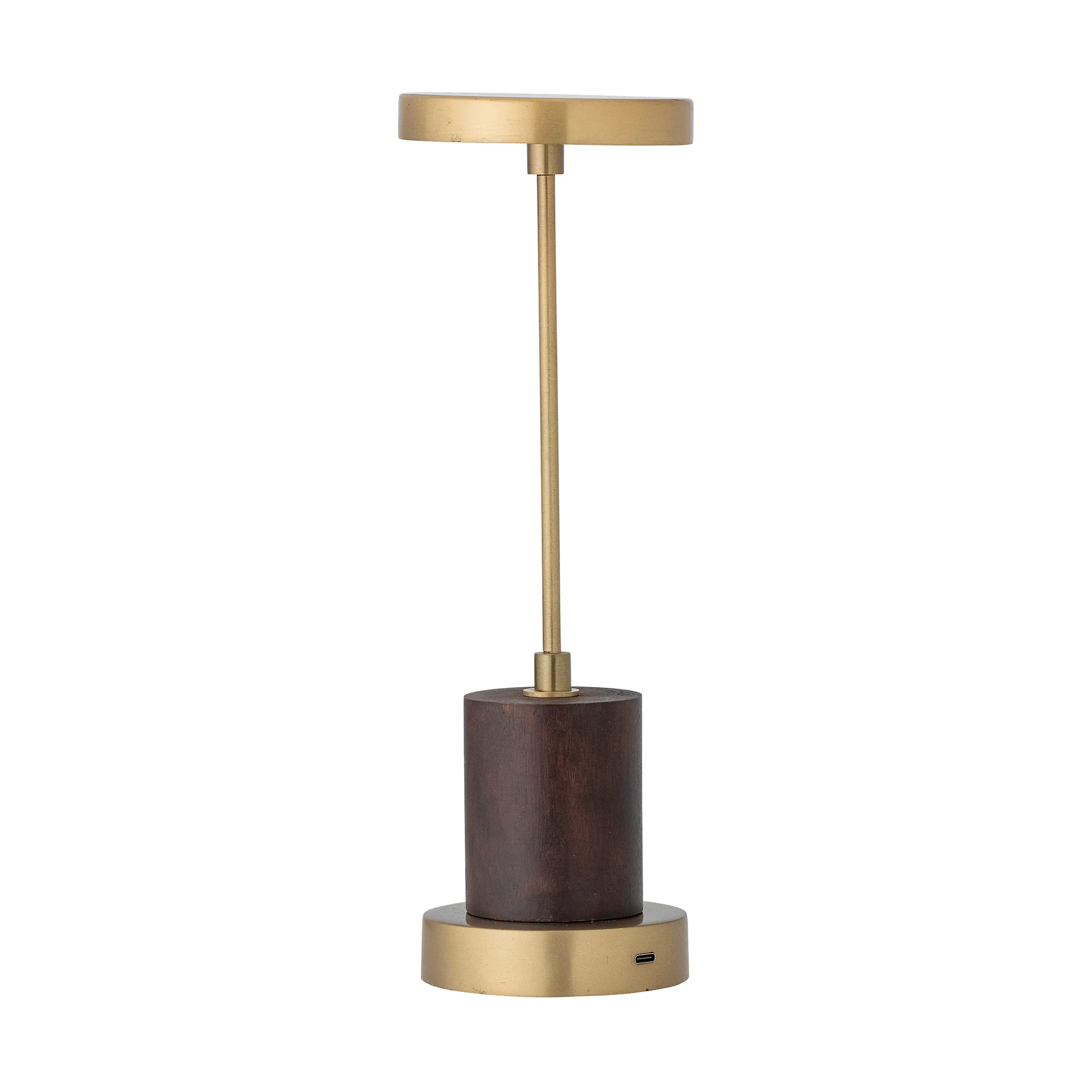 Lámpara de mesa portátil Chico Ø10x30 cm, Brass Bloomingville