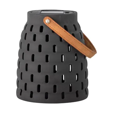 Lámpara solar de farol Trellis 18 cm - Negro - Bloomingville