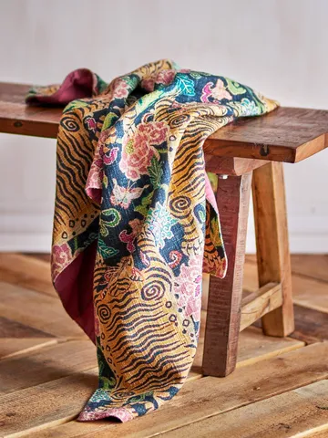 Lester manta - Multicolor, 152x127 cm - Bloomingville