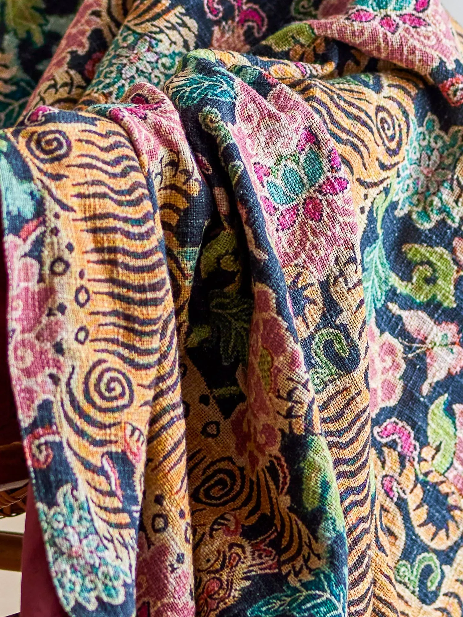 Lester manta, Multicolor, 152x127 cm Bloomingville
