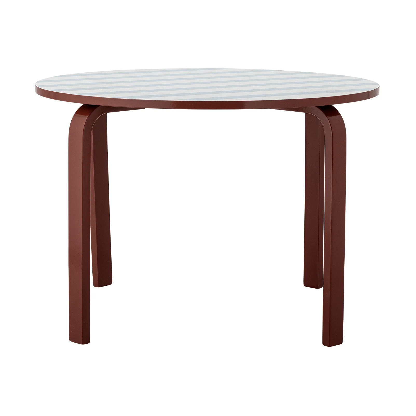 Liova mesa, Azul-blanco, Ø65 cm Bloomingville