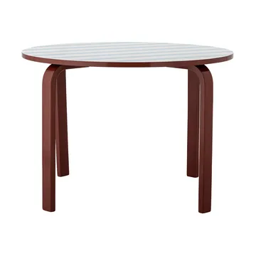 Liova mesa - Azul-blanco, Ø65 cm - Bloomingville