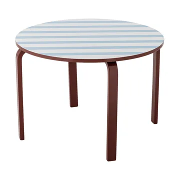 Liova mesa - Azul-blanco, Ø65 cm - Bloomingville