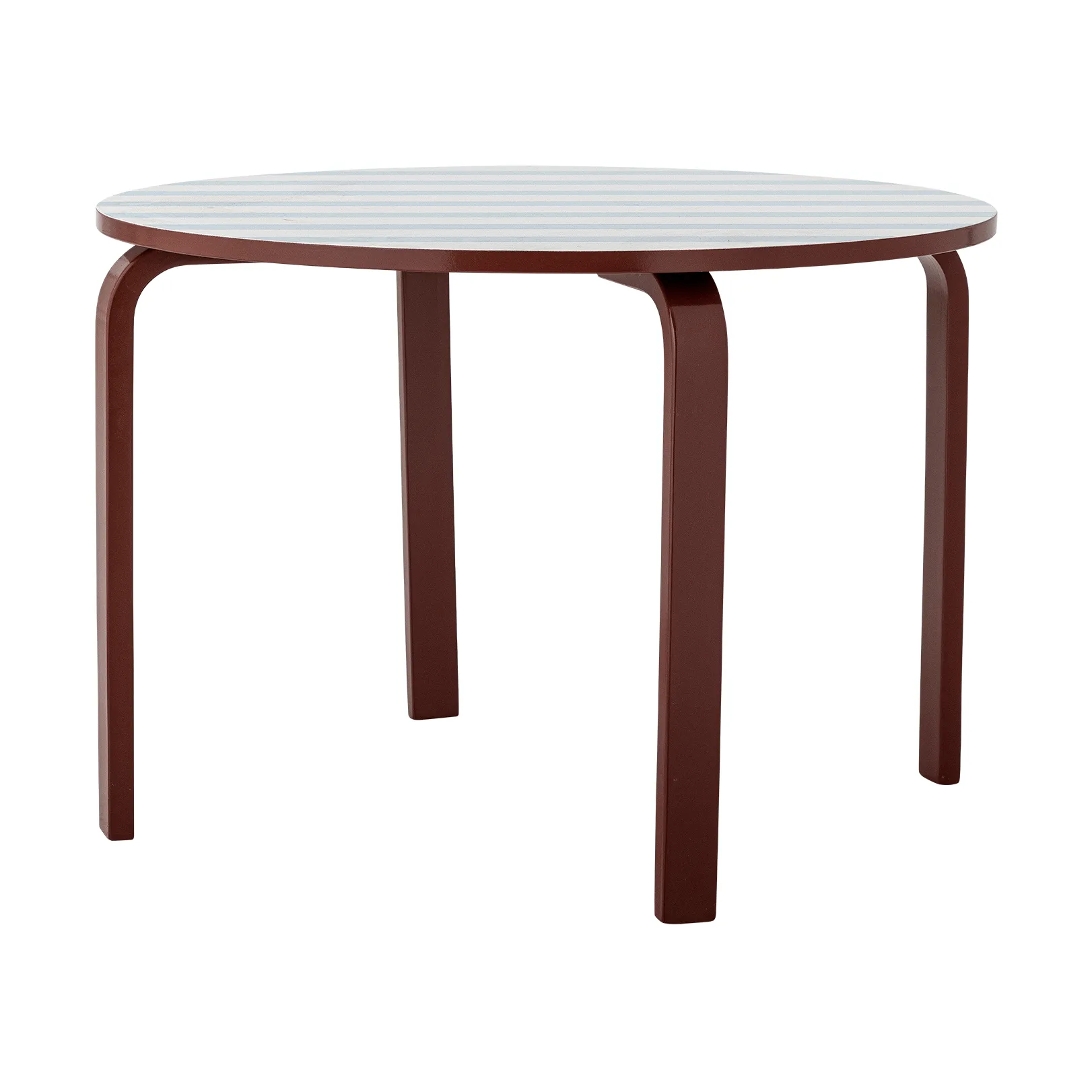 Liova mesa, Azul-blanco, Ø65 cm Bloomingville