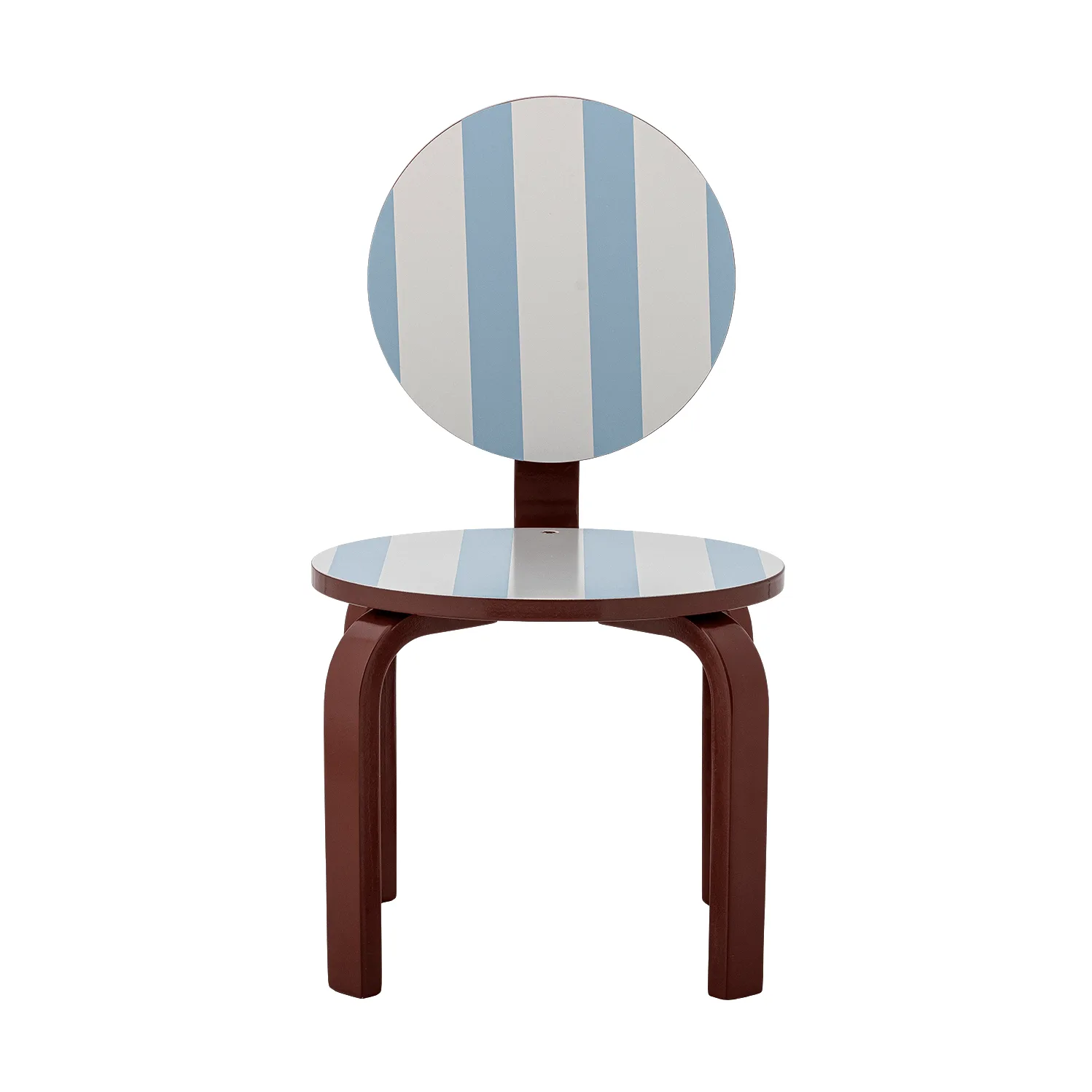 Liova silla, Multicolor, azul claro-blanco-marrón Bloomingville