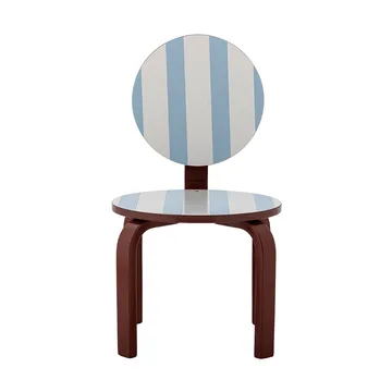 Liova silla - Multicolor, azul claro-blanco-marrón - Bloomingville