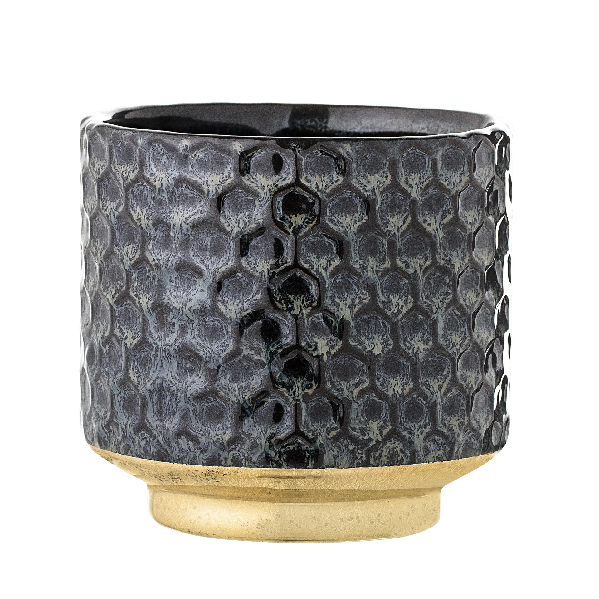 Maceta Bloomingville gres Ø10 cm, azul Bloomingville