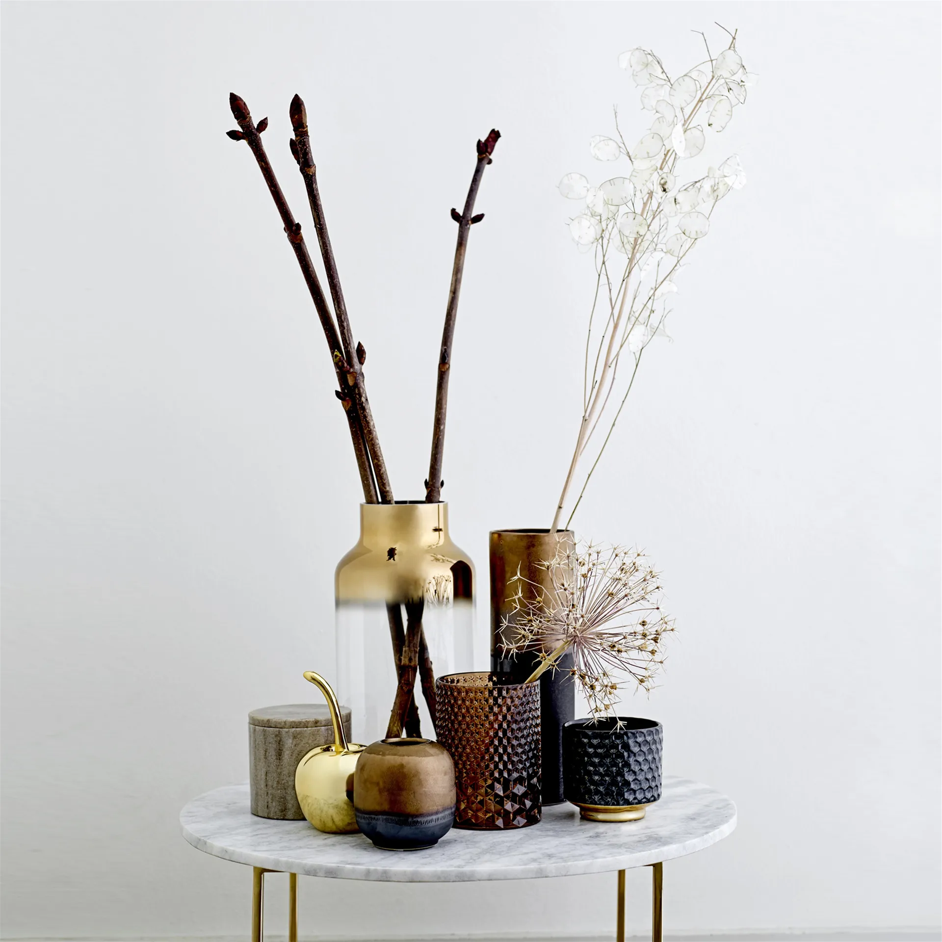 Maceta Bloomingville gres Ø10 cm, azul Bloomingville